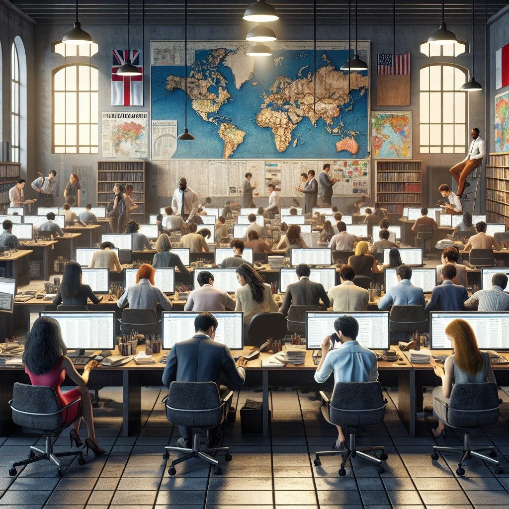 proces editorial internațional